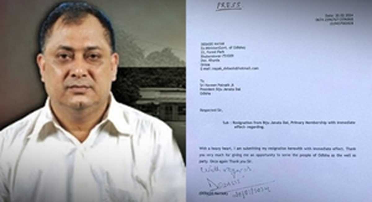 ओडिशा के पूर्व मंत्री देबासिस नायक ने बीजद छोड़ा, भाजपा में हुए शामिल